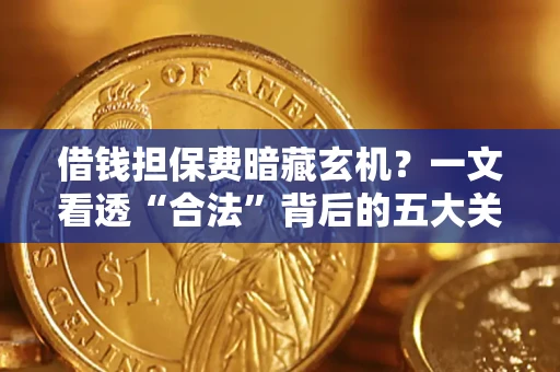 济南借钱担保费暗藏玄机？一文看透“合法”背后的五大关键陷阱