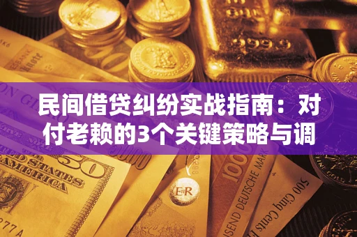 济南民间借贷纠纷实战指南：对付老赖的3个关键策略与调解盲区解析