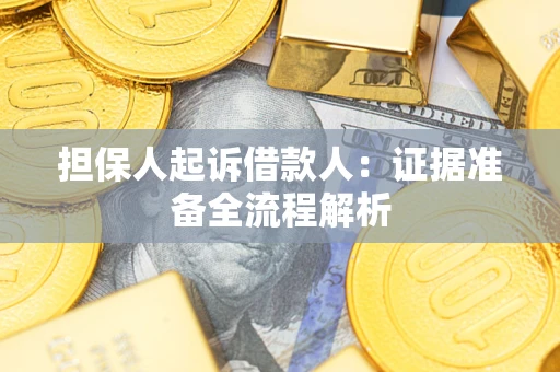 济南担保人起诉借款人：证据准备全流程解析