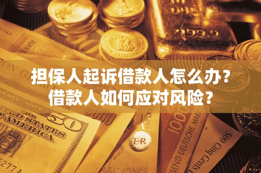 济南担保人起诉借款人怎么办？借款人如何应对风险？