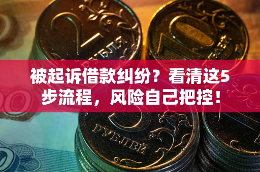 济南被起诉借款纠纷？看清这5步流程，风险自己把控！