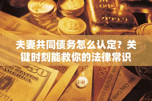 济南夫妻共同债务怎么认定？关键时刻能救你的法律常识